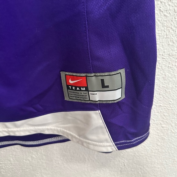 Nike Womens L soccer jersey Dri FIT Purple - Picture 4 of 6
